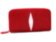 Кошелек женский из кожи ската ST 11 Fire Red 2