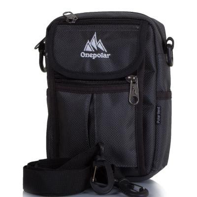 Мужская спортивная сумка ONEPOLAR (ВАНПОЛАР) W4177-grey