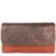 Женская кожаная сумка-клатч LASKARA (ЛАСКАРА) LK-DD220B-cognac-bronze