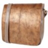 Женская кожаная сумка-почтальонка LASKARA (ЛАСКАРА) LK-DD223-taupe-gold