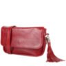 Женская кожаная сумка-клатч LASKARA (ЛАСКАРА) LK-DD225-red-fish