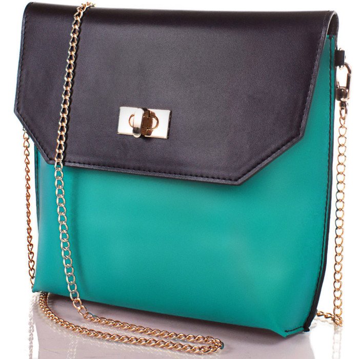 Женская кожаная сумка-клатч VALENTA (ВАЛЕНТА) VBE6095239