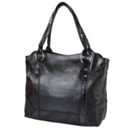 Женская кожаная сумка LASKARA (ЛАСКАРА) LK-DD210-black