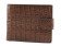 Портмоне из кожи крокодила (N ALM 100T Brown)  1 1