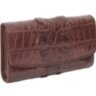 Кошелек женский из кожи крокодила (N1026b-03 Brown)