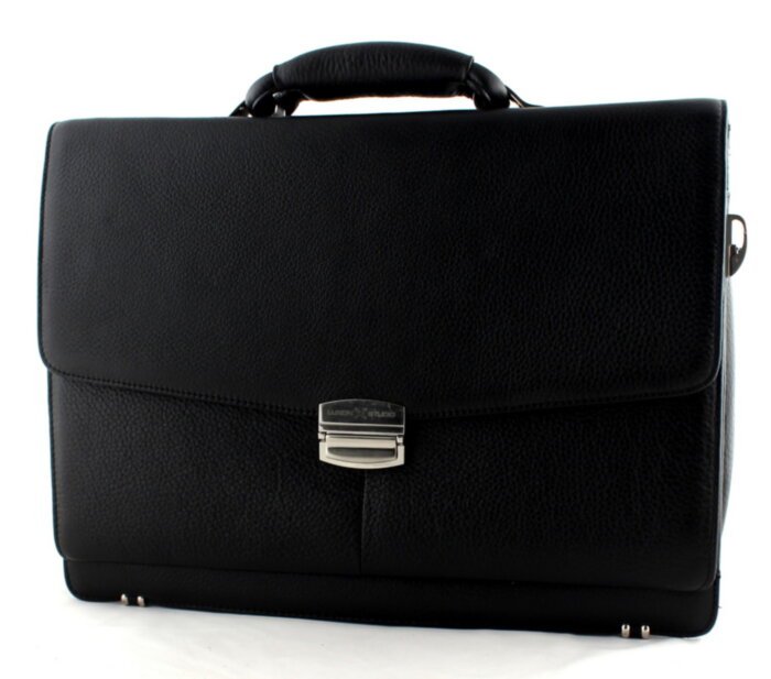 Деловой каркасный портфель LUXON (8835-1)