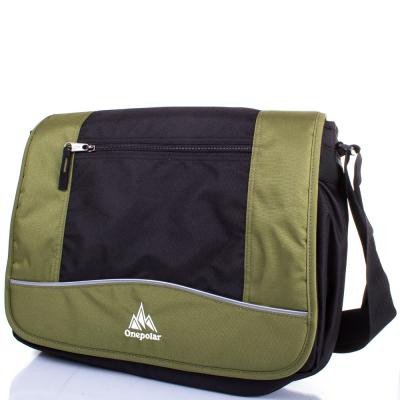 Мужская спортивная сумка ONEPOLAR (ВАНПОЛАР) W308-green