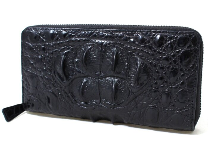 Кошелек из кожи крокодила (NPCM 05 Black)