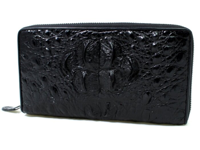 Сумка-кошелек (клатч) из кожи крокодила (N 1511)