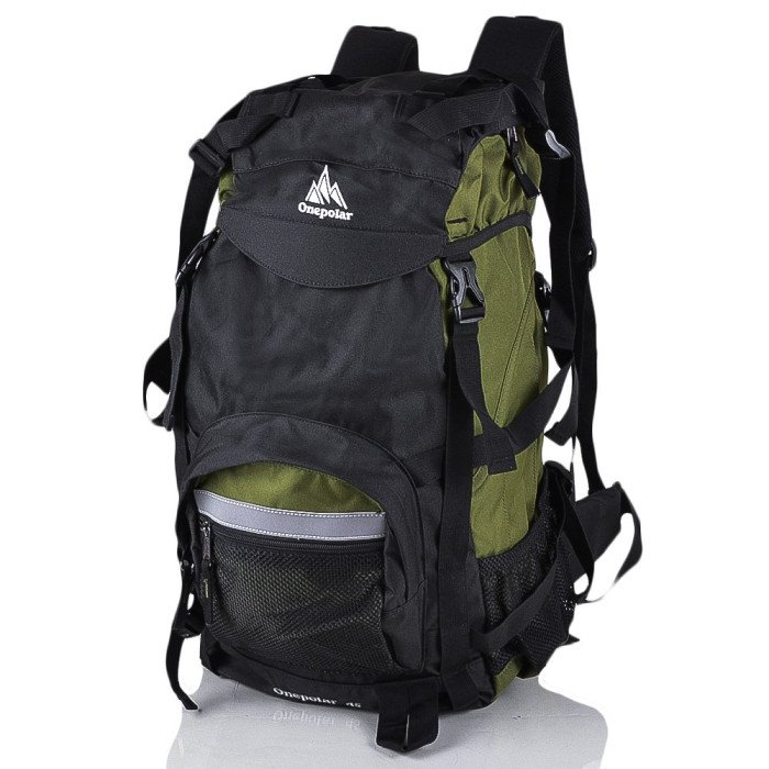 Рюкзак туриста ONEPOLAR (ВАНПОЛАР) W301-green