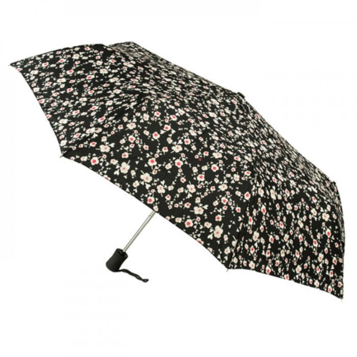Зонт женский Fulton Open & Close-4 L346 Pink Posy (Розовый букет)