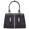 Сумка из кожи ската (A788Black)