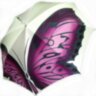 Женский зонт DOPPLER (артикул 12021 розовая бабочка) 