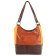 Женская кожаная сумка LASKARA (ЛАСКАРА) LK-DD212-cognac-yellow-ol