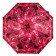 Зонт женский Fulton Open & Close-4 L346 Photo Rose Red (Красные розы)
