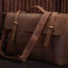 Портфель Vintage 14063 в винтажном стиле Коричневый
