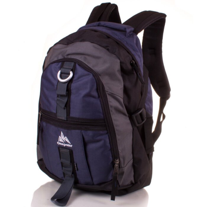 Мужской рюкзак ONEPOLAR (ВАНПОЛАР) W731-navy