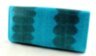 Женское портмоне из кожи морской змеи (N-8411 Turquoise)  