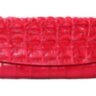 Сумка женская из кожи крокодила (CBM 18 T Red) 
