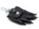 Брелок для ключей из кожи крокодила (KCL 96 Black)