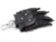 Брелок для ключей из кожи крокодила (KCL 96 Black)