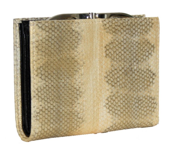 Женский кошелек из кожи морской змеи (SN 85 Gold)