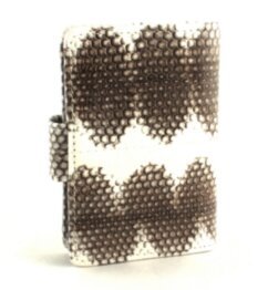 Визитница из кожи змеи (N-611Natural ) 