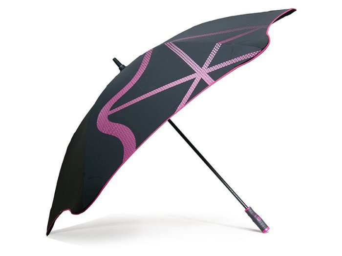 Противоштормовой зонт-трость мужской механический с большим куполом BLUNT (БЛАНТ) Bl-golf1-pink