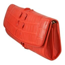 Сумка женская из кожи крокодила (CBM20T Fire Red)  