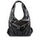 Женская кожаная сумка LASKARA (ЛАСКАРА) LK-DM230-black-glossy