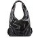 Женская кожаная сумка LASKARA (ЛАСКАРА) LK-DM230-black-glossy