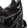 Женская кожаная сумка LASKARA (ЛАСКАРА) LK-DM230-black-glossy
