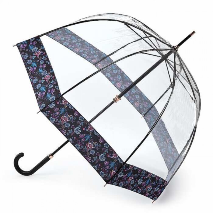 Зонт женский Fulton Birdcage-2 Luxe L866 Luminous Floral (Светящиеся цветы)