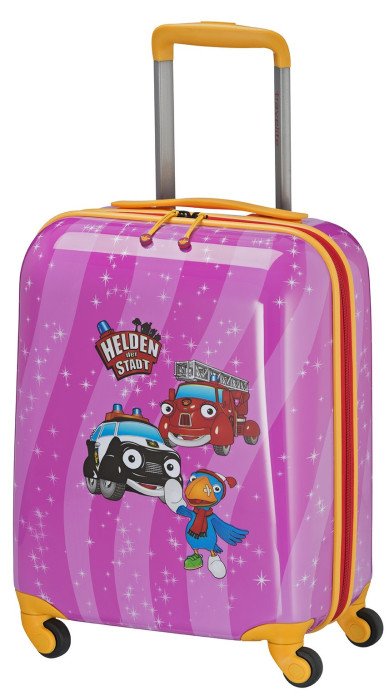 Чемодан детский Travelite Heroes Of The City TL071687-17 Розовый (Германия)