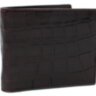 Кошелек мужской из кожи крокодила (N ALM 03  Brown)  
