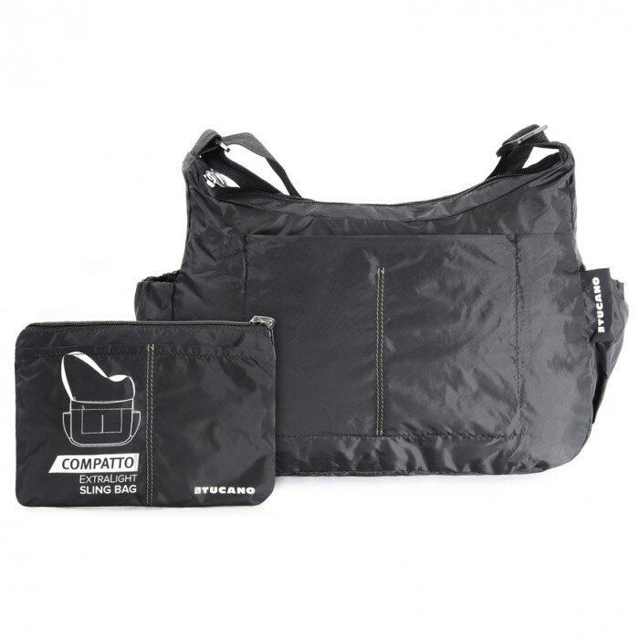 Сумка Tucano Compatto XL Sling Bag Packable[Black]