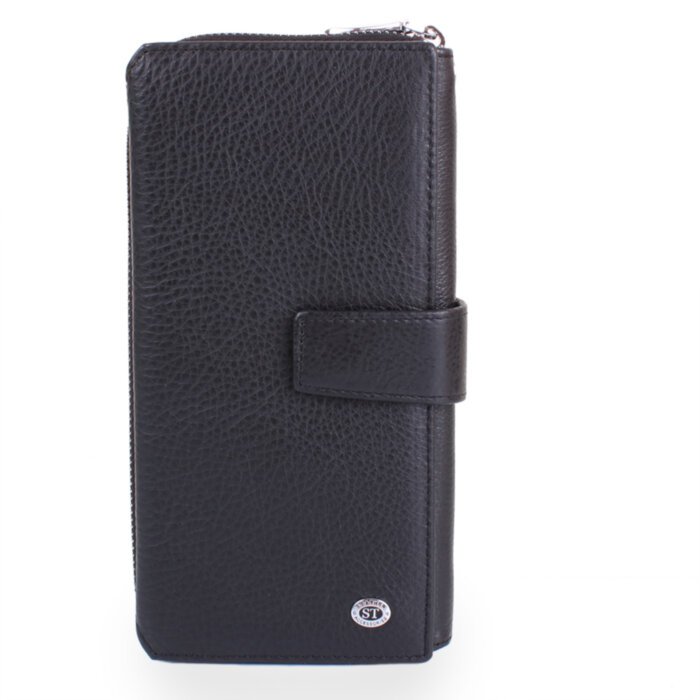 Кошелек мужской кожаный ST LEATHER ACCESSORIES NST128-black