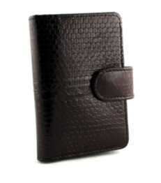 Визитница из кожи змеи (N-111Black)