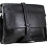 Мужская кожаная сумка-планшет TOFIONNO W020-6 BLACK