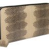 Женское портмоне из кожи морской змеи (SN 11 Beige)