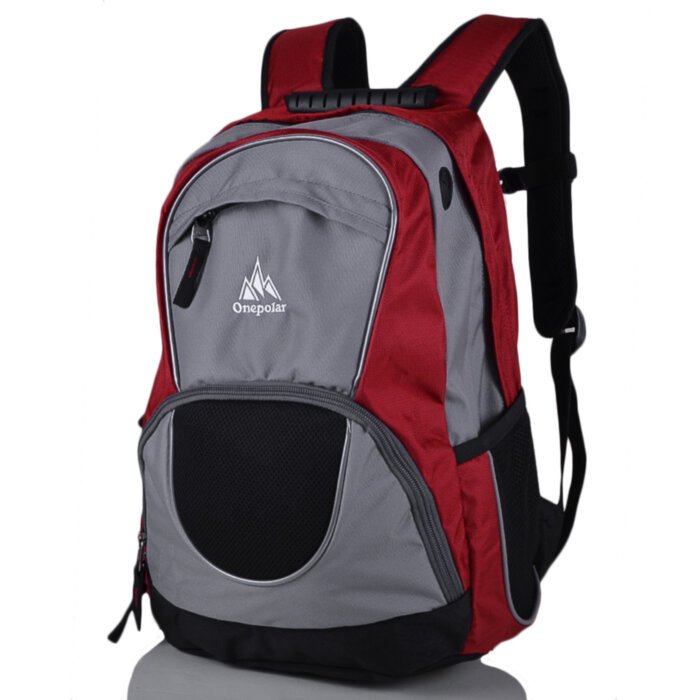 Женский рюкзак ONEPOLAR (ВАНПОЛАР) W1674-red