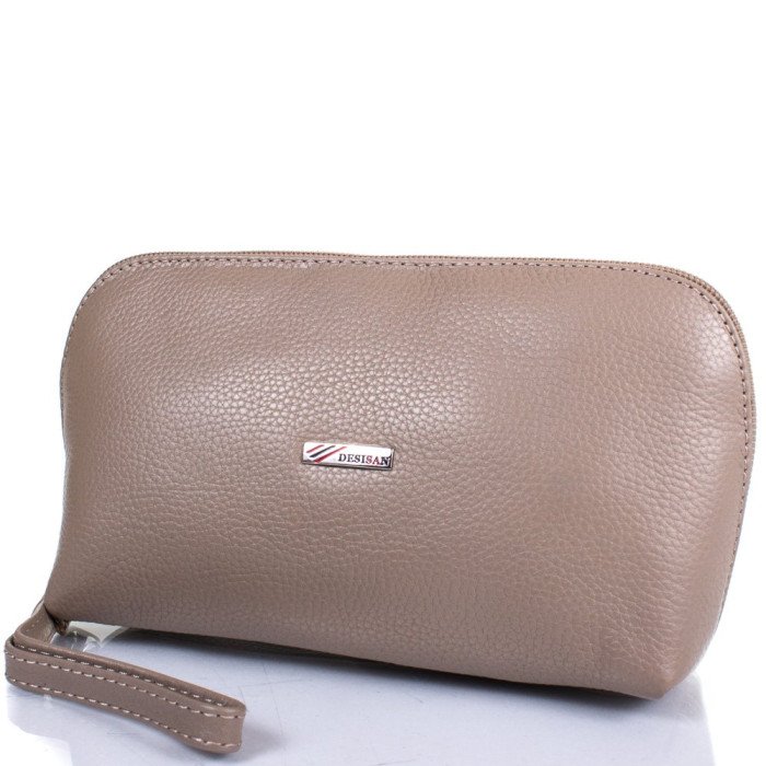 Женская кожаная косметичка DESISAN (ДЕСИСАН) SHI064-283