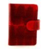 Визитница из кожи змеи (N-311red)