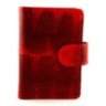 Визитница из кожи змеи (N-311red)