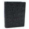 Кошелек из кожи крокодила (N ALM 06 BT Black)   