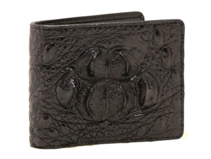 Кошелек мужской из кожи крокодила (crm-11500 Black)
