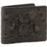Кошелек мужской из кожи крокодила (crm-11500 Black)