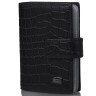 Визитница кожаная мужская WANLIMA (ВАНЛИМА) W62083790457-black