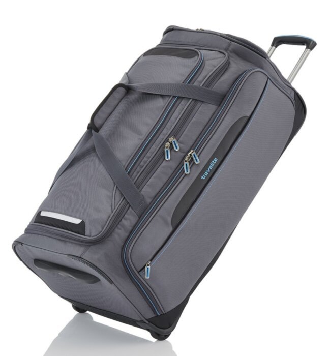 Дорожная сумка на колесах Travelite Crosslite TL089501-04 Серый (Германия)