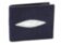 Портмоне мужское из кожи ската (skm-4650 Blue)